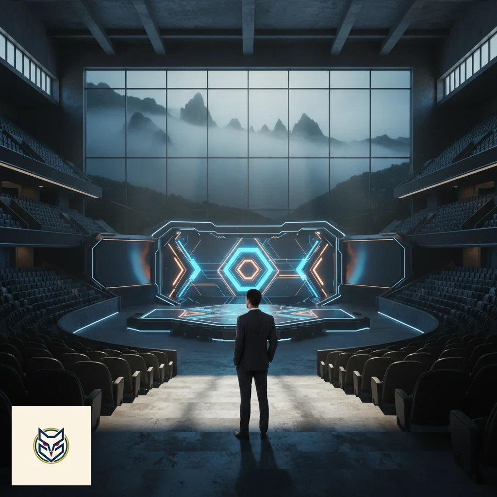 Tabellone punteggio in situazione di overtime durante un match esports