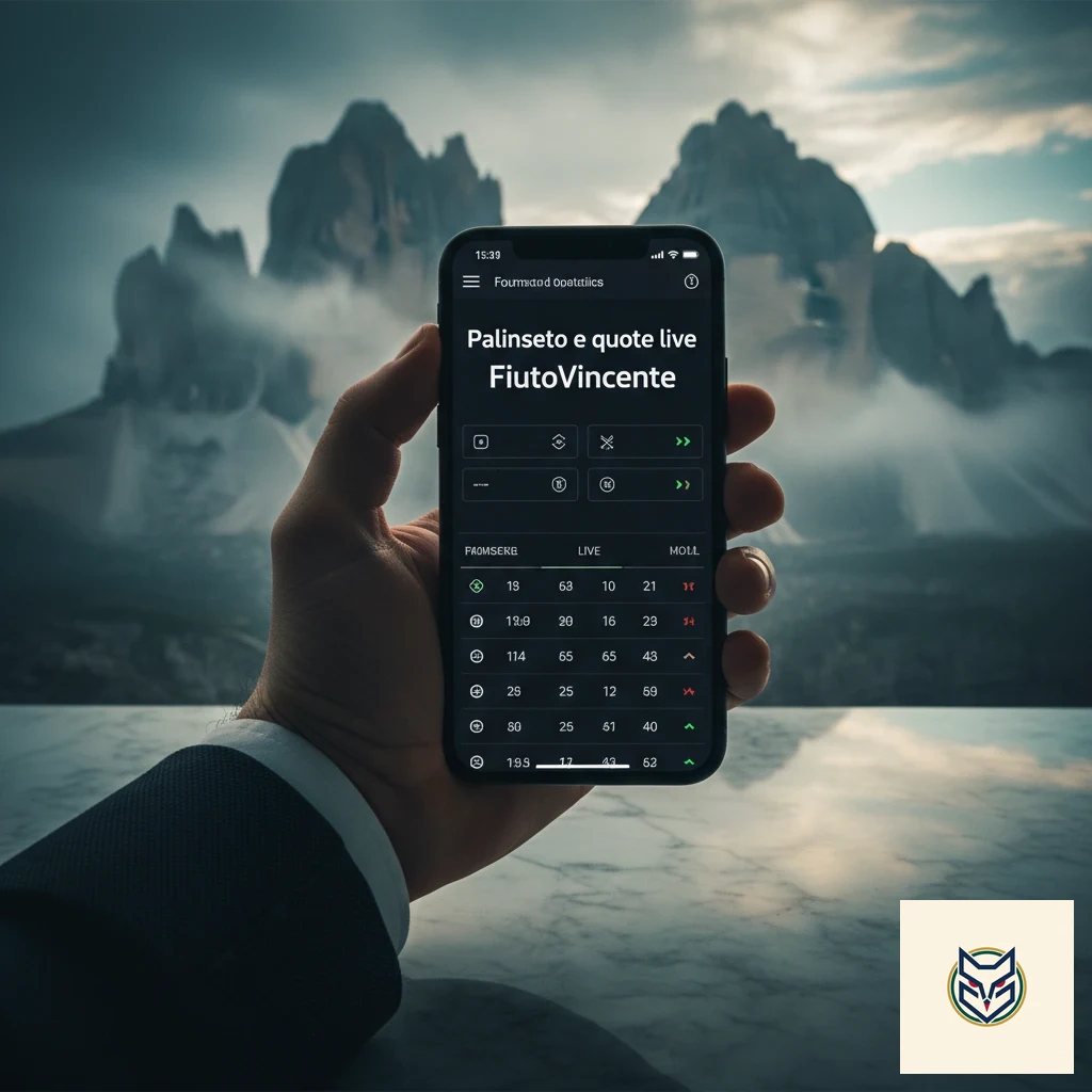 Schermata principale dell applicazione mobile con elenco mercati calcistici e quote in tempo reale